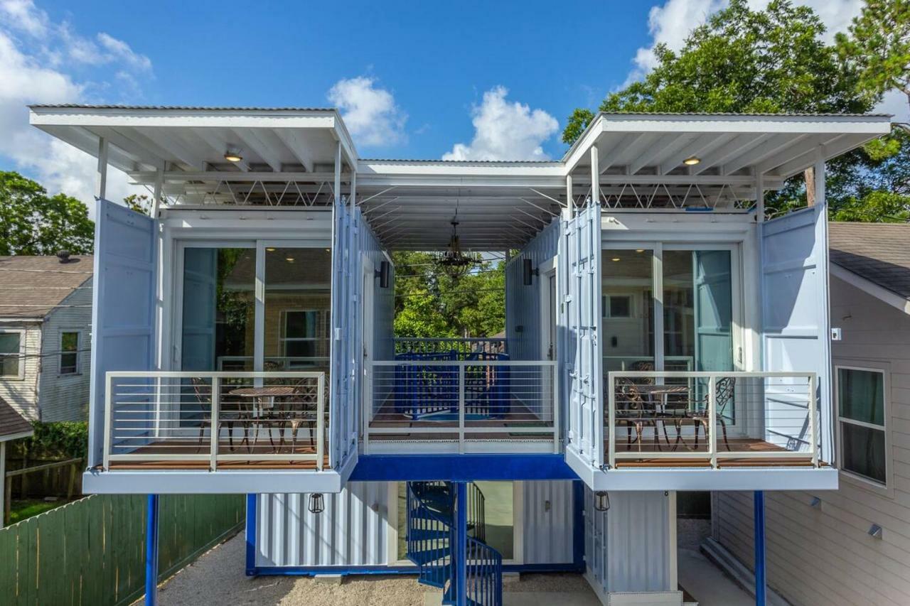 휴스턴 East Downtown Micro-Luxe Container Living Pod #9 아파트 외부 사진